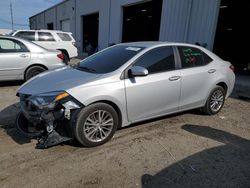 Salvage cars for sale at Jacksonville, FL auction: 2014 Toyota Corolla L