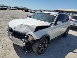 Salvage cars for sale at Madisonville, TN auction: 2006 BMW X3 3.0I