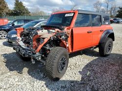 Ford Bronco rap salvage cars for sale: 2022 Ford Bronco Raptor