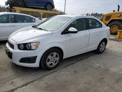 Chevrolet salvage cars for sale: 2016 Chevrolet Sonic LS