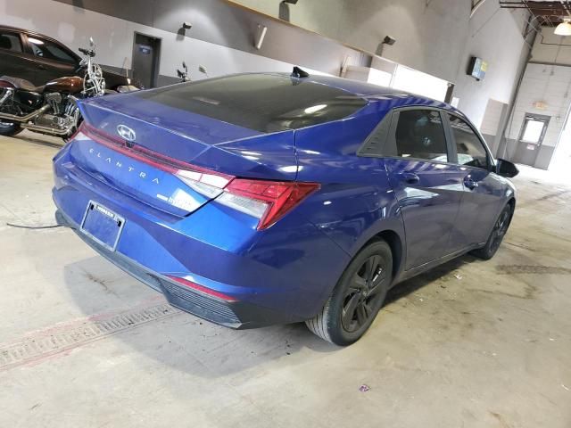 2022 Hyundai Elantra Blue