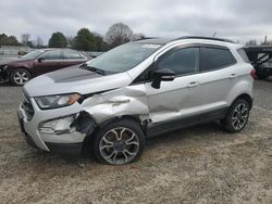 Salvage cars for sale at Mocksville, NC auction: 2019 Ford Ecosport SES