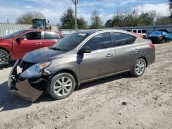 Nissan salvage cars for sale: 2017 Nissan Versa S