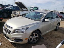 Vehiculos salvage en venta de Copart Elgin, IL: 2015 Chevrolet Cruze LT