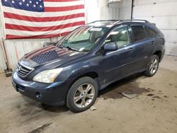 Salvage cars for sale from Copart Lyman, ME: 2007 Lexus RX 400H