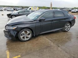 Salvage cars for sale at Grand Prairie, TX auction: 2020 Honda Accord EX
