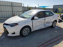 Salvage cars for sale from Copart Arcadia, FL: 2018 Toyota Corolla L