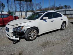 Salvage cars for sale at Spartanburg, SC auction: 2010 Nissan Maxima S