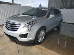 Salvage cars for sale at West Palm Beach, FL auction: 2018 Cadillac XT5 Premium Luxury