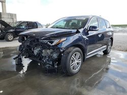 Salvage cars for sale from Copart West Palm Beach, FL: 2020 Infiniti QX60 Luxe