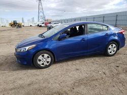 Salvage cars for sale from Copart Adelanto, CA: 2018 KIA Forte LX