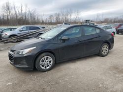 Salvage cars for sale at Leroy, NY auction: 2019 Chevrolet Cruze LS