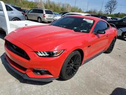 Ford Mustang GT salvage cars for sale: 2017 Ford Mustang GT