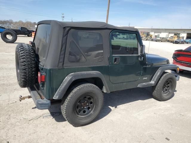 2001 Jeep Wrangler / TJ SE