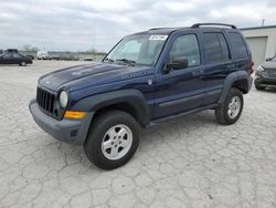 Salvage cars for sale from Copart Kansas City, KS: 2006 Jeep Liberty Sport