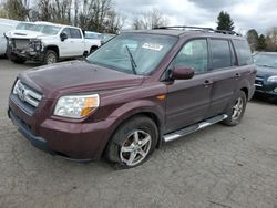 Honda Pilot SE salvage cars for sale: 2008 Honda Pilot SE