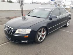 Audi A8 salvage cars for sale: 2007 Audi A8 L Quattro