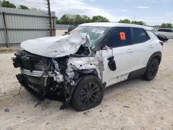 Salvage cars for sale at New Braunfels, TX auction: 2022 Chevrolet Trailblazer LS