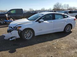 Salvage cars for sale from Copart London, ON: 2017 Ford Fusion SE Hybrid