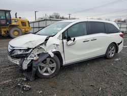Salvage cars for sale from Copart Hillsborough, NJ: 2018 Honda Odyssey EXL