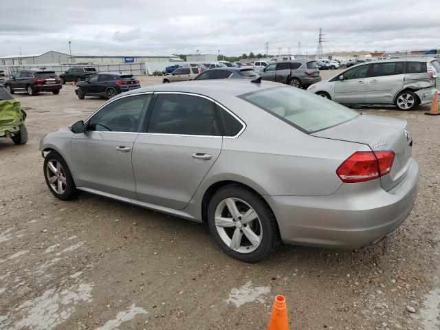 2012 Volkswagen Passat SE