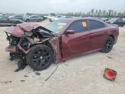 Salvage cars for sale at Houston, TX auction: 2018 Dodge Charger SXT Plus