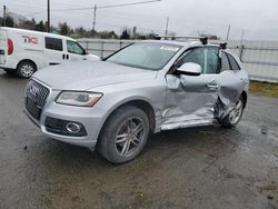 Salvage cars for sale from Copart Portland, OR: 2016 Audi Q5 Premium Plus