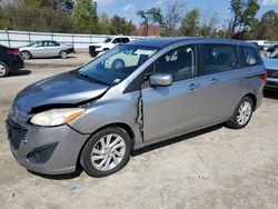 Salvage cars for sale from Copart Hampton, VA: 2012 Mazda 5