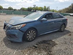 Hyundai Sonata Sport salvage cars for sale: 2015 Hyundai Sonata Sport