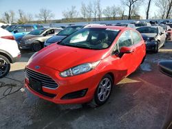 Salvage cars for sale at Bridgeton, MO auction: 2015 Ford Fiesta SE