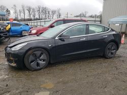 Tesla Vehiculos salvage en venta: 2019 Tesla Model 3