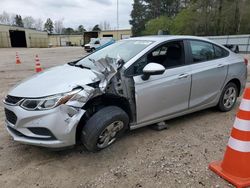 Salvage cars for sale from Copart Knightdale, NC: 2016 Chevrolet Cruze LS