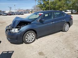 Salvage cars for sale from Copart Lexington, KY: 2015 Nissan Sentra S