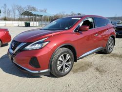 Salvage cars for sale from Copart Spartanburg, SC: 2019 Nissan Murano S