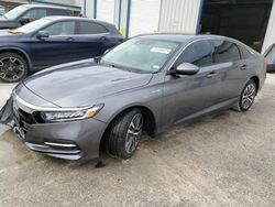 Salvage cars for sale from Copart Houston, TX: 2020 Honda Accord Hybrid