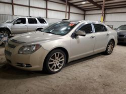 Chevrolet salvage cars for sale: 2011 Chevrolet Malibu LTZ