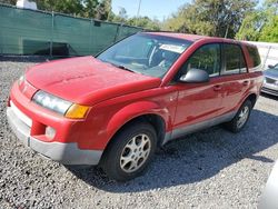 Salvage cars for sale from Copart Riverview, FL: 2004 Saturn Vue