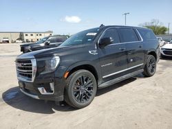 Salvage cars for sale from Copart Wilmer, TX: 2021 GMC Yukon XL C1500 SLT