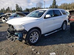 Salvage cars for sale from Copart Graham, WA: 2021 Dodge Durango SXT