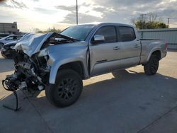 Salvage cars for sale from Copart Wilmer, TX: 2022 Toyota Tacoma Double Cab