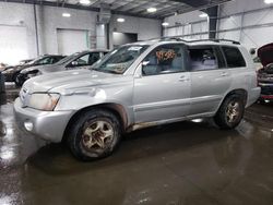 Salvage cars for sale at Ham Lake, MN auction: 2004 Toyota Highlander