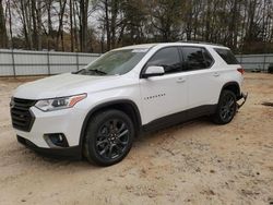 Salvage cars for sale at Austell, GA auction: 2021 Chevrolet Traverse RS