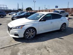 Nissan Altima sr salvage cars for sale: 2021 Nissan Altima SR