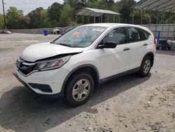 Salvage cars for sale at Savannah, GA auction: 2015 Honda CR-V LX