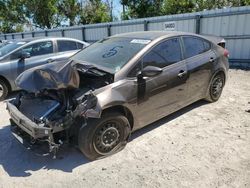 Salvage cars for sale at Riverview, FL auction: 2017 KIA Forte LX