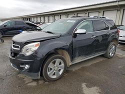Salvage cars for sale from Copart Louisville, KY: 2012 Chevrolet Equinox LTZ