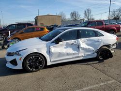 Salvage cars for sale at Moraine, OH auction: 2022 KIA K5 GT Line