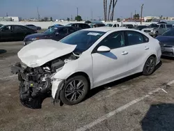 Salvage cars for sale from Copart Van Nuys, CA: 2022 KIA Forte FE