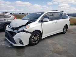 Toyota salvage cars for sale: 2018 Toyota Sienna XLE