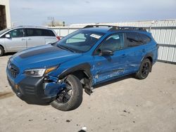 Salvage cars for sale at Kansas City, KS auction: 2023 Subaru Outback Wilderness